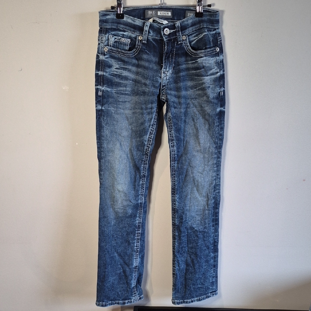 BKE Slim Jeans in Deep Blue